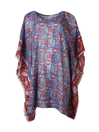 Luchtige bloemen kaftan