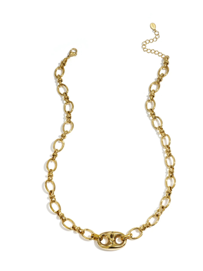 Ketting met knoop detail