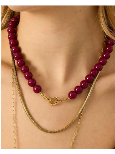Sammy kralenketting met bedelsluiting