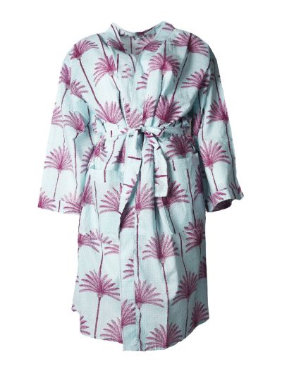 Kimono met palmbomen print