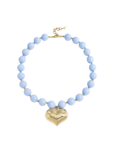 Nina kralenketting met hart bedel