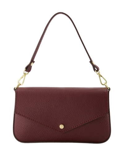 Kylie lederen clutch