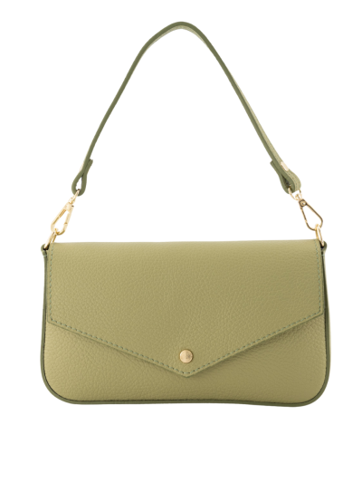 Kylie lederen clutch