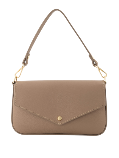 Kylie lederen clutch