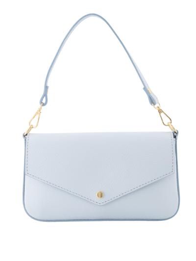 Kylie lederen clutch