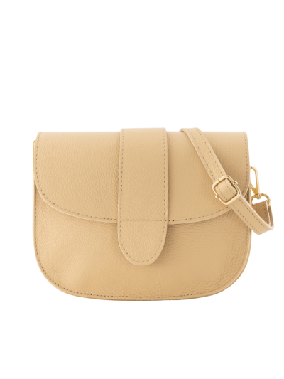 Leny lederen crossbody tas