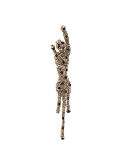 Grote luipaard broche