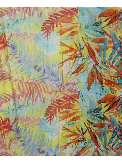 Liza sarong met tropische print