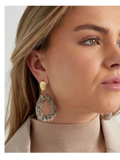 Kianna statement oorbellen