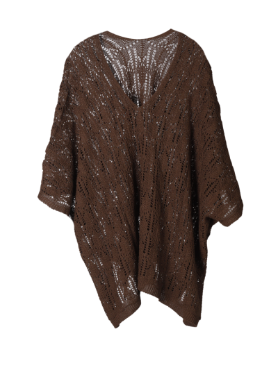Gehaakte poncho 