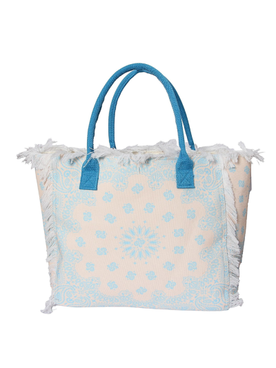 Shopper tas met bandana print