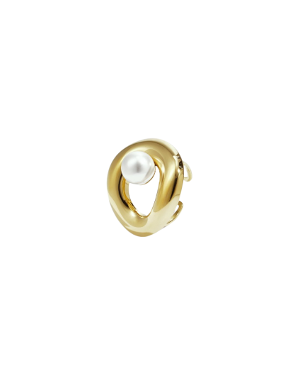 Ornament ring met parel