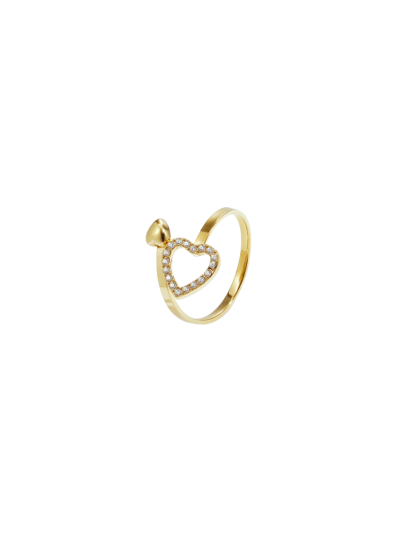 Ring met een schattig hartje