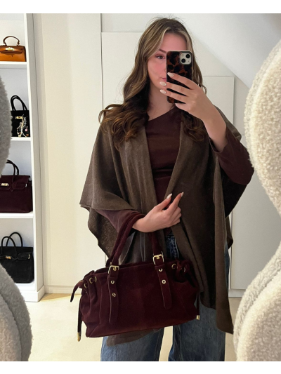 Ruby suède handtas