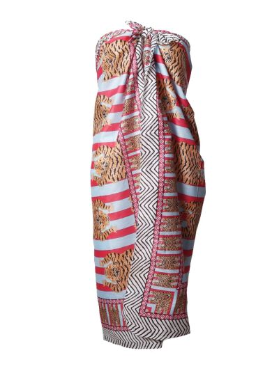 Tijger print pareo