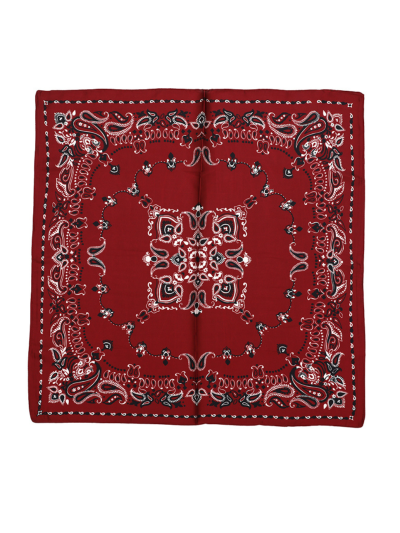 Vierkant satijn bandana sjaaltje