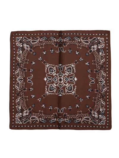 Vierkant satijn bandana sjaaltje