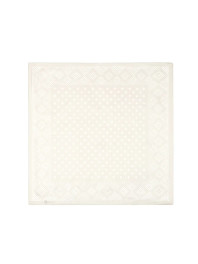 Mixed polkadot satijnen sjaaltje