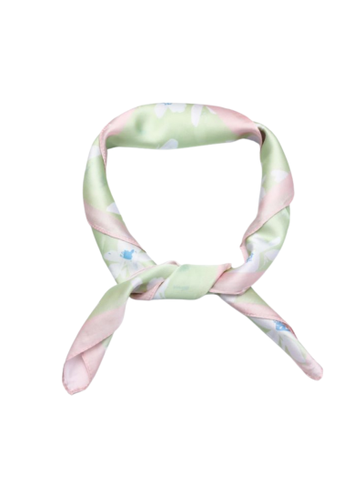 Sjaaltje met romantische bloemenprint