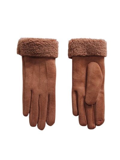 Classic handschoenen met teddyvoering