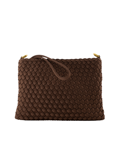 Zila gevlochten clutch
