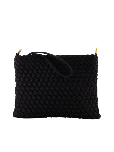 Zila gevlochten clutch