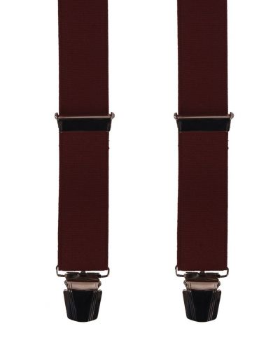 Bretels in bordeaux rood