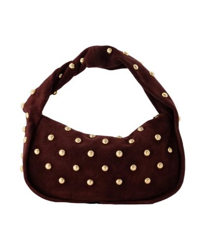 Emily suède Handtas met studs