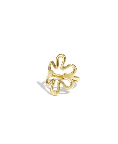 Ring met bloemvorm