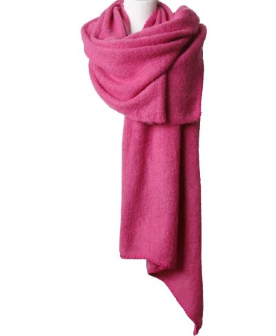 Wol-blend omslagdoek/sjaal 