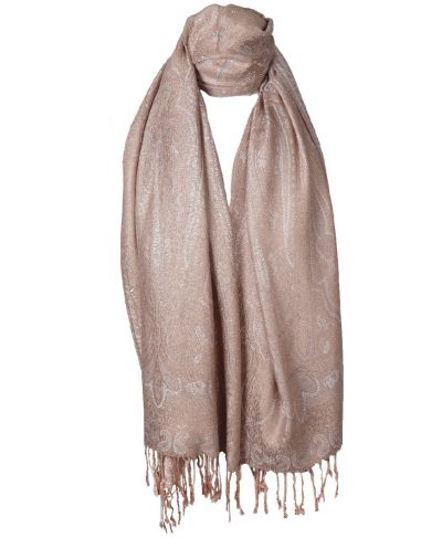 Jenny pashmina in beige 