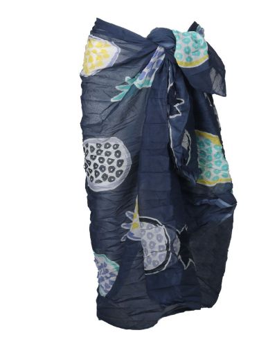 Katoenen sarong met ananasprint 