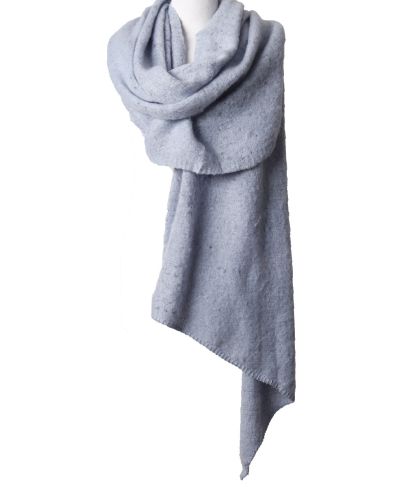 Wol-blend omslagdoek/sjaal 