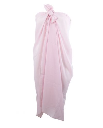 Zachtroze crêpe voile pareo