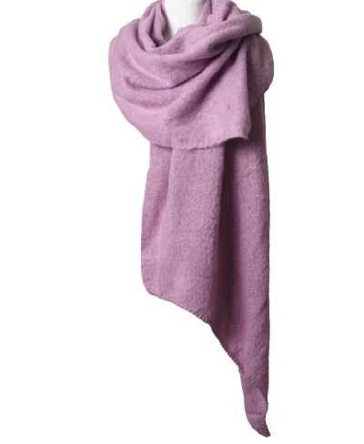 Wol-blend omslagdoek/sjaal 