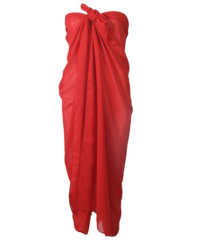 Rode crêpe voile pareo