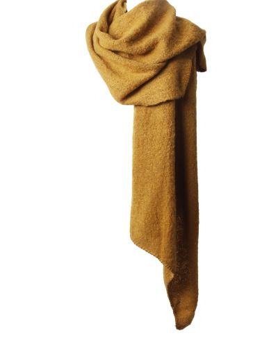 Wol-blend omslagdoek/sjaal 