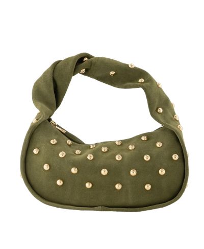 Emily suède Handtas met studs