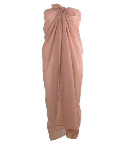 Oudroze crêpe voile sarong