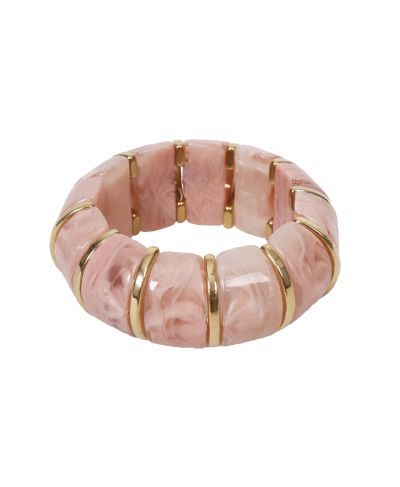 Statement armband met marmer look