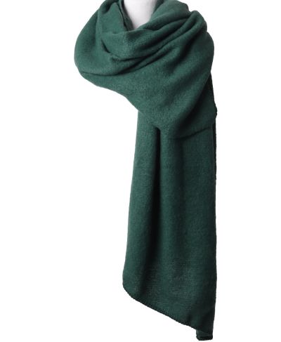 Wol-blend omslagdoek/sjaal 