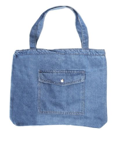 Shopper denim stof