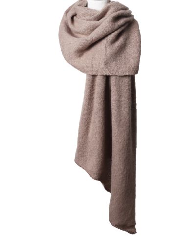 Wol-blend omslagdoek/sjaal 