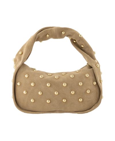 Emily suède Handtas met studs