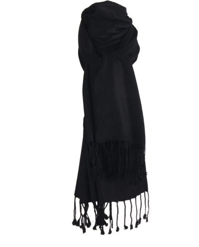 Zwarte pashmina sjaal