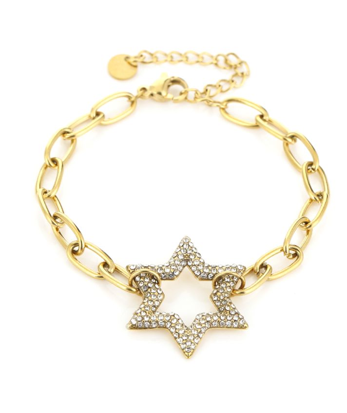 Schakelarmband met ster