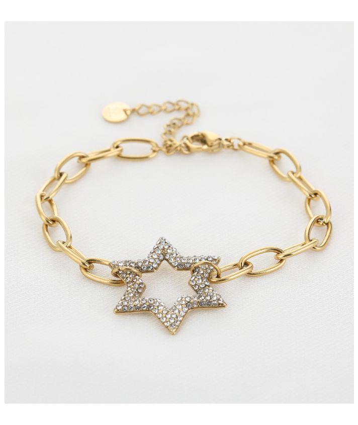 Schakelarmband met ster