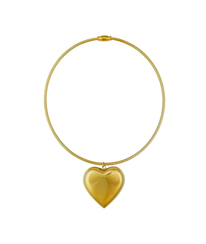 Big heart ketting