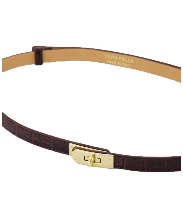 Luna croco riem 