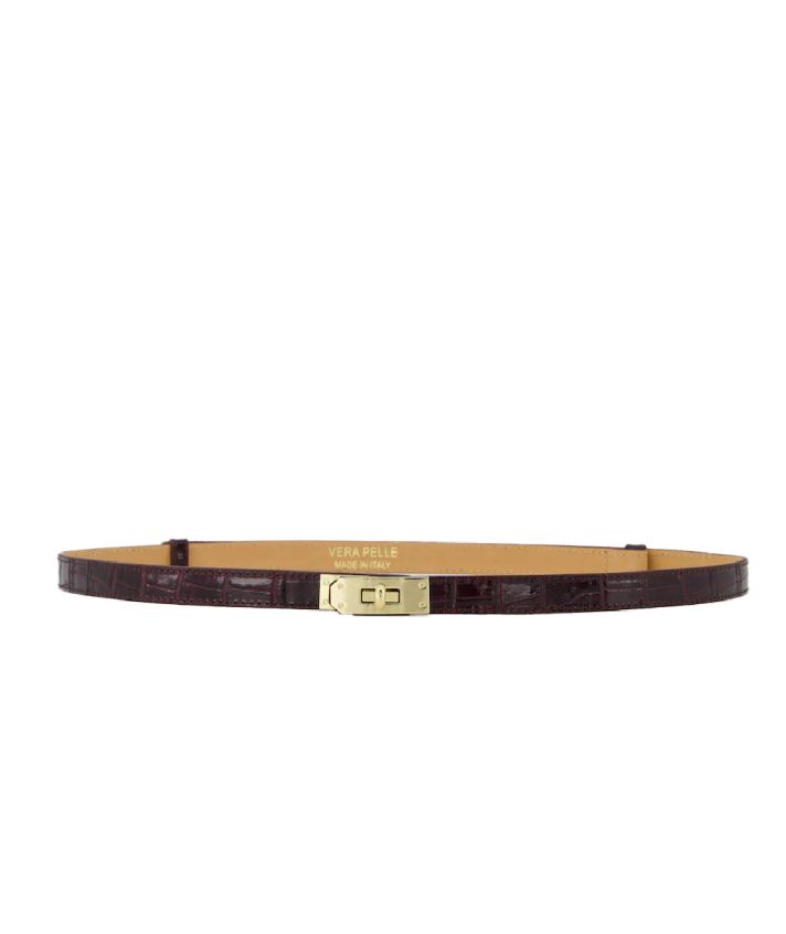 Luna croco riem 